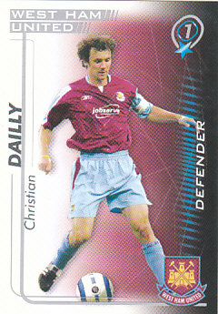 Christian Dailly West Ham United 2005/06 Shoot Out #327